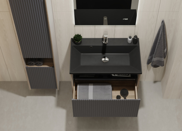 Тумба под раковину Jorno Tossony 70 Toss.01.70/P/DS-A/JR