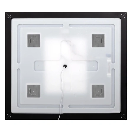 Зеркало (70х80) BelBagno Kraft SPC-KRAFT-700-800-LED-TCH-WARM-NERO с подсветкой