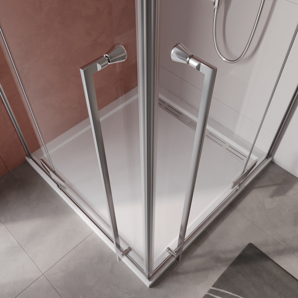 Душевой уголок (120х90) CEZARES LINER LINER-AH-2-120/90-C-Cr-R