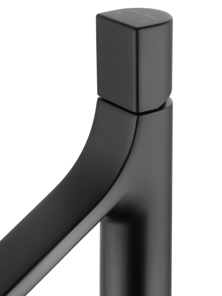 Смеситель для раковины высокий WONZON & WOGHAND The ONE, черный матовый WW-H1011-MB Смеситель для раковины высокий WONZON & WOGHAND The ONE, черный матовый WW-H1011-MB