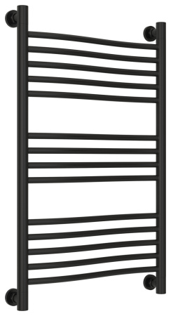 Полотенцесушитель Водяной Сунержа Флюид + (80х50) Матовый Черный 31-0222-8050