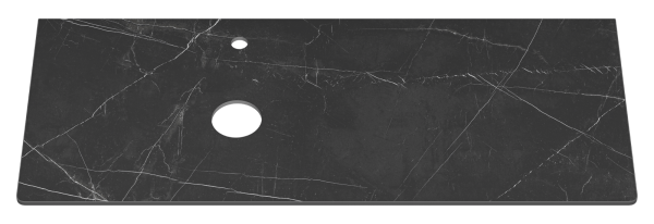 Столешница Misty Роял 120 (черная) VS03-120