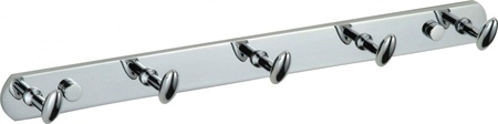 Планка с крючками 5 крючков Savol S-003255 в упаковке 2 шт