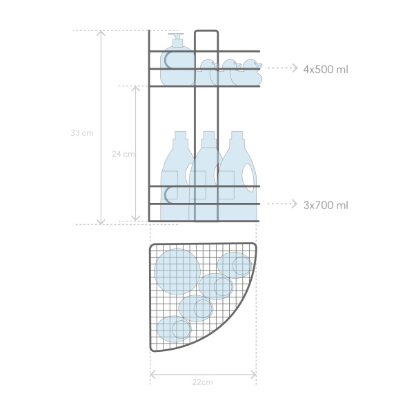 Полка угловая ЧМЗ 501-005-09