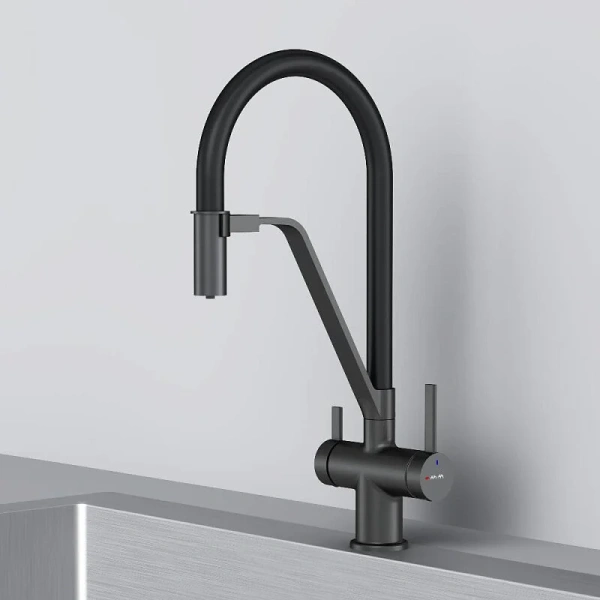 Смеситель для кухни с подключением к фильтру Am.Pm Func F8F07822 черный