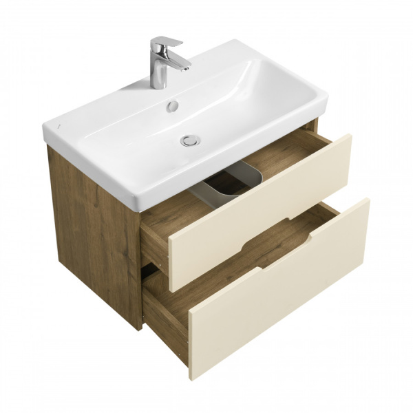 Тумба с раковиной Aquaton Оливия 90 1A2831K0OLVG0