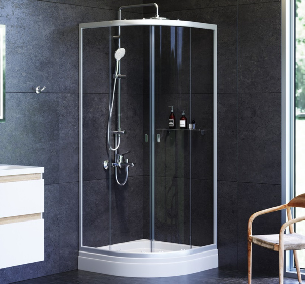 Душевой уголок (80х80) Am.Pm X-Joy Twin Slide W88G-205-080MT