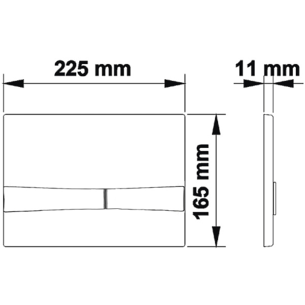 Клавиша смыва Koller Pool Integro Cosmo KP-229-002