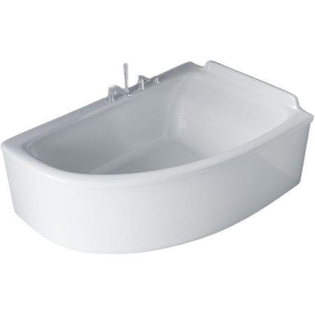 Ванна из искусственного камня Астра-Форм Анастасия правая (182х125) 01010064 белый матовый