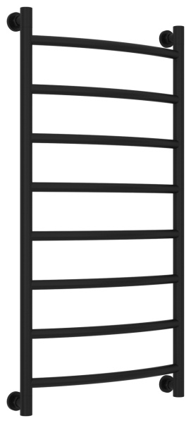Полотенцесушитель Водяной Выгнутая Сунержа Галант + (100х50) Матовый Черный 31-0200-1050