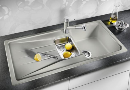 Смеситель Blanco Tivo-S (хром/жемчужный) 520755
