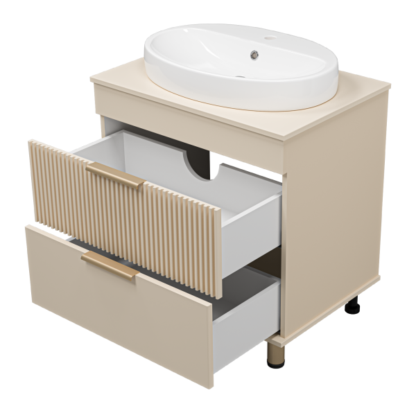 Тумба с раковиной  Brevita Enfida 70 УТ000015614