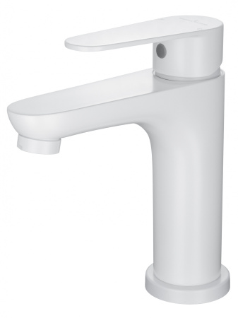 Смеситель для раковины WONZON & WOGHAND ALFA, белый матовый WW-A40202-MW