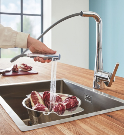 Смеситель для мойки GROHE Zedra 32553 002 (32553002) хром