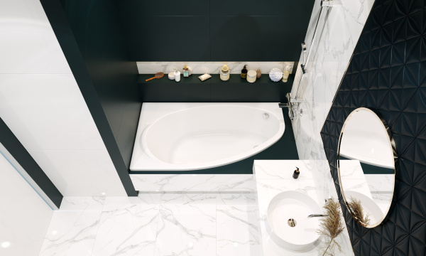 Акриловая ванна Roca Corfu (160x90) 248573000 левая