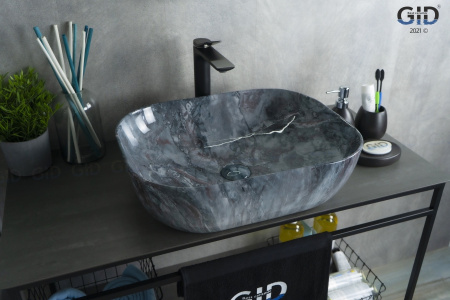 Раковина накладная (50х40) Gid K397G124