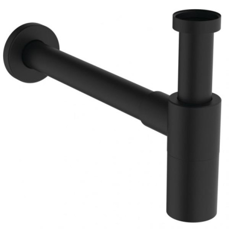 Сифон G1 1/4" для раковины Ideal Standard T4441XG, черный