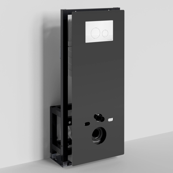 Инсталляция для унитаза WasserKraft Glan 66 66TLT.010.ME.BL.WH02