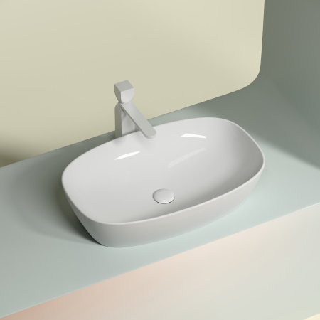 Раковина накладная (60х38) Ceramica Nova ELEMENT CN6049