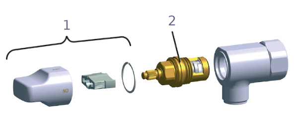 Oras 105001 клапан для стиральной машины