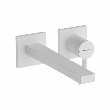 Смеситель для раковины встраиваемый Hansgrohe Tecturis E 73051700 белый матовый