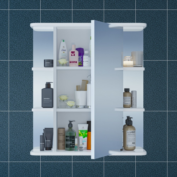 Зеркальный шкаф (65х70)  СаНта Герда 65 101044