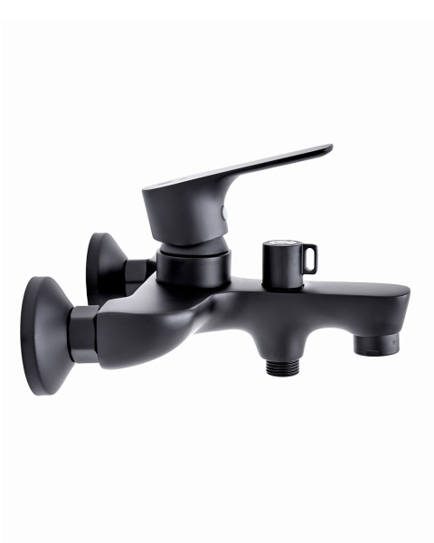 Душевая система смеситель с изливом Orange Aristo M19-932b черный