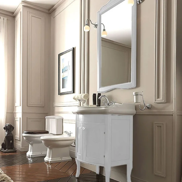 Тумба без раковины Kerasan Retro 734930 белый матовый