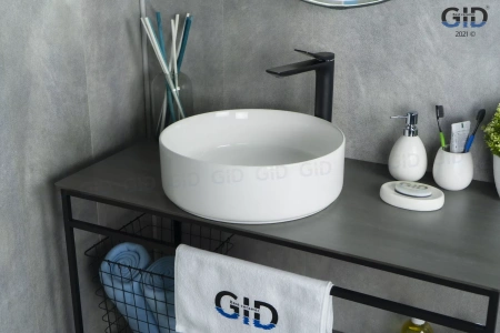 Раковина накладная (40х40) Gid N9424