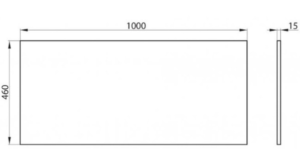 База под раковину подвесная BelBagno KRAFT-1000-1C-SO-RT Rovere Tabacco