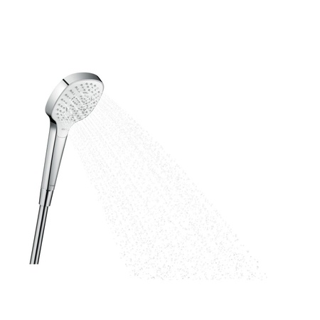 Ручной душ Hansgrohe Croma Select E Multi EcoSmart 26811400 белый/хром