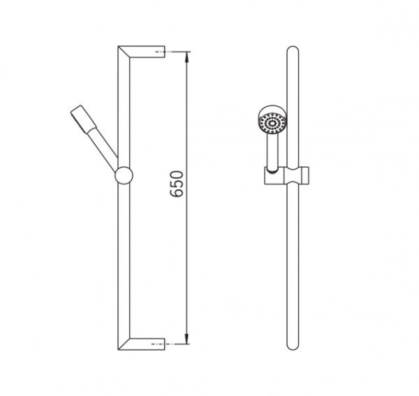 Душевой гарнитур Oras IL BAGNO ALESSI One 8590