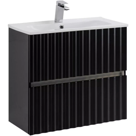 База под раковину Art&Max Еlegant AM-ELEGANT-600-2C-SO-NM-LED Черный матовый
