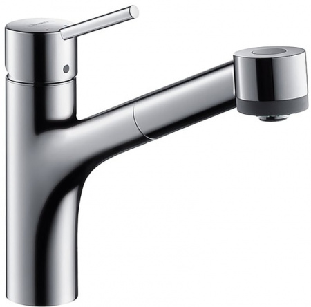 Смеситель для кухни с выдвижным душем Hansgrohe Talis S 32841000