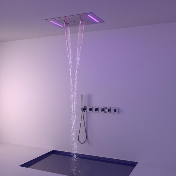 Душевая система встроенная с термостатом Timo Petruma хром SX-5229/00SM