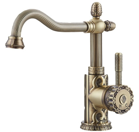 Cмеситель для раковины Zorg A 125 U-BR