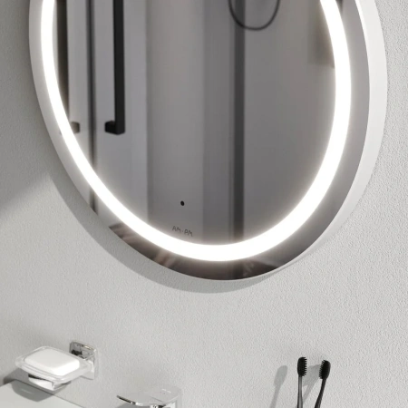Зеркало сенсорное (60х60) Am.Pm X-Joy M85AMOX0601WG с LED-подсветкой