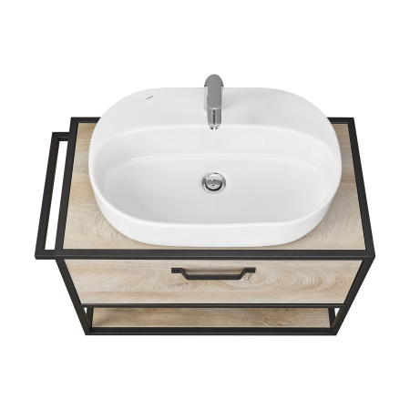 Тумба под раковину Aquaton Лофт Фабрик 80 1A242401LTDU0