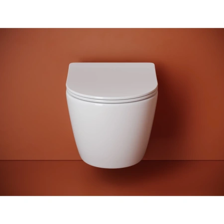Подвесной унитаз Ceramicanova Uno Rimless CN11001T торнадо