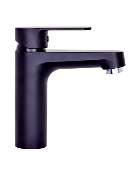 Смеситель для раковины однорычажный полимерный OneLife P07-021b черный