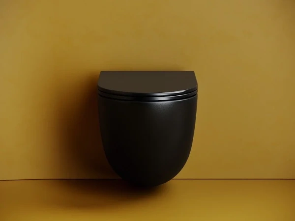 Подвесной унитаз Ceramica Nova Vogue Rimless CN4008TMB