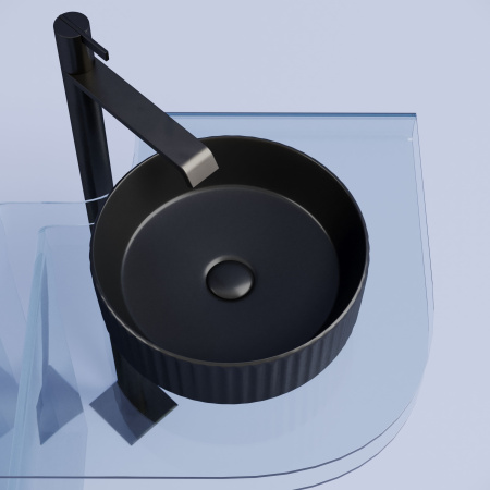 Раковина накладная (36х36) Ceramica Nova ELEMENT CN6057MB