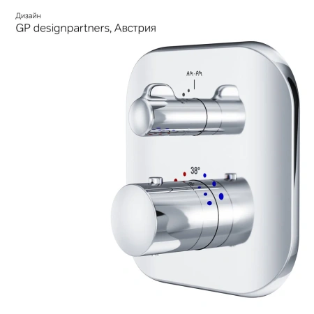 Смеситель для душа термостатический Am.Pm Sensation F3075600 хром