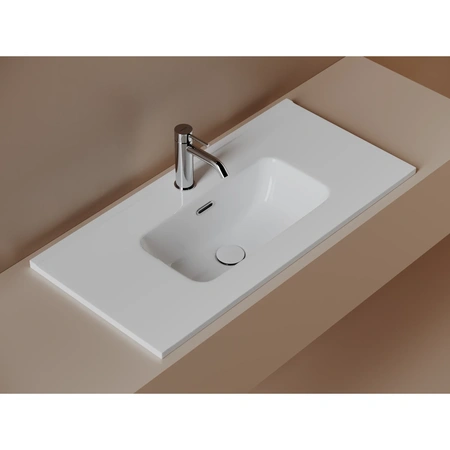 Раковина встраиваемая сверху (81х39,5) Ceramica Nova Compact CN7026