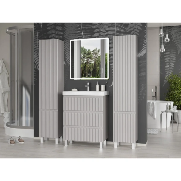 Пенал Brevita Victory VIC-05035-500L серый шелк