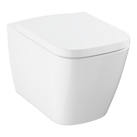 Подвесной безободковый унитаз Grohe BauEdge Ceramic 106740SH00