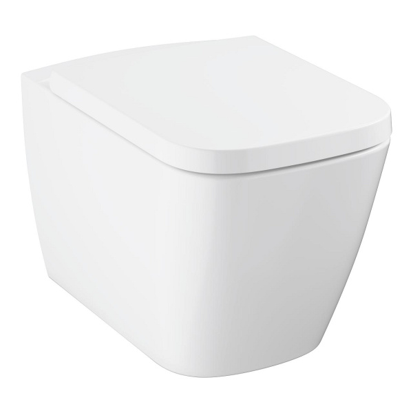 Подвесной безободковый унитаз Grohe BauEdge Ceramic 106740SH00