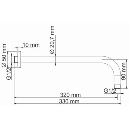 Душевой комплект WasserKRAFT Wern A4258.097.121.275.100.276.298 Thermo