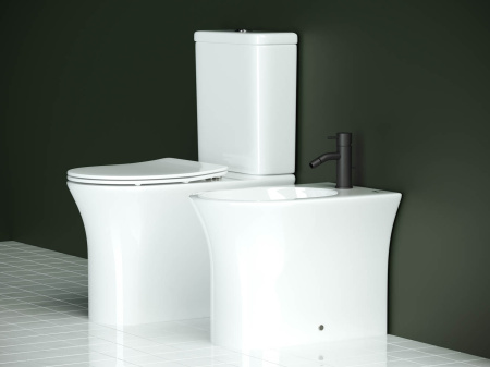 Напольный  унитаз с бачком Ceramica Nova Star Rimless CN1904