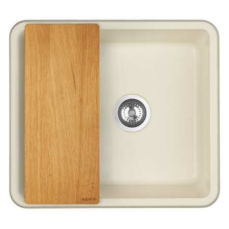 Кухонная мойка Aquaton Беллис 57 1A724932BS240 жемчуг